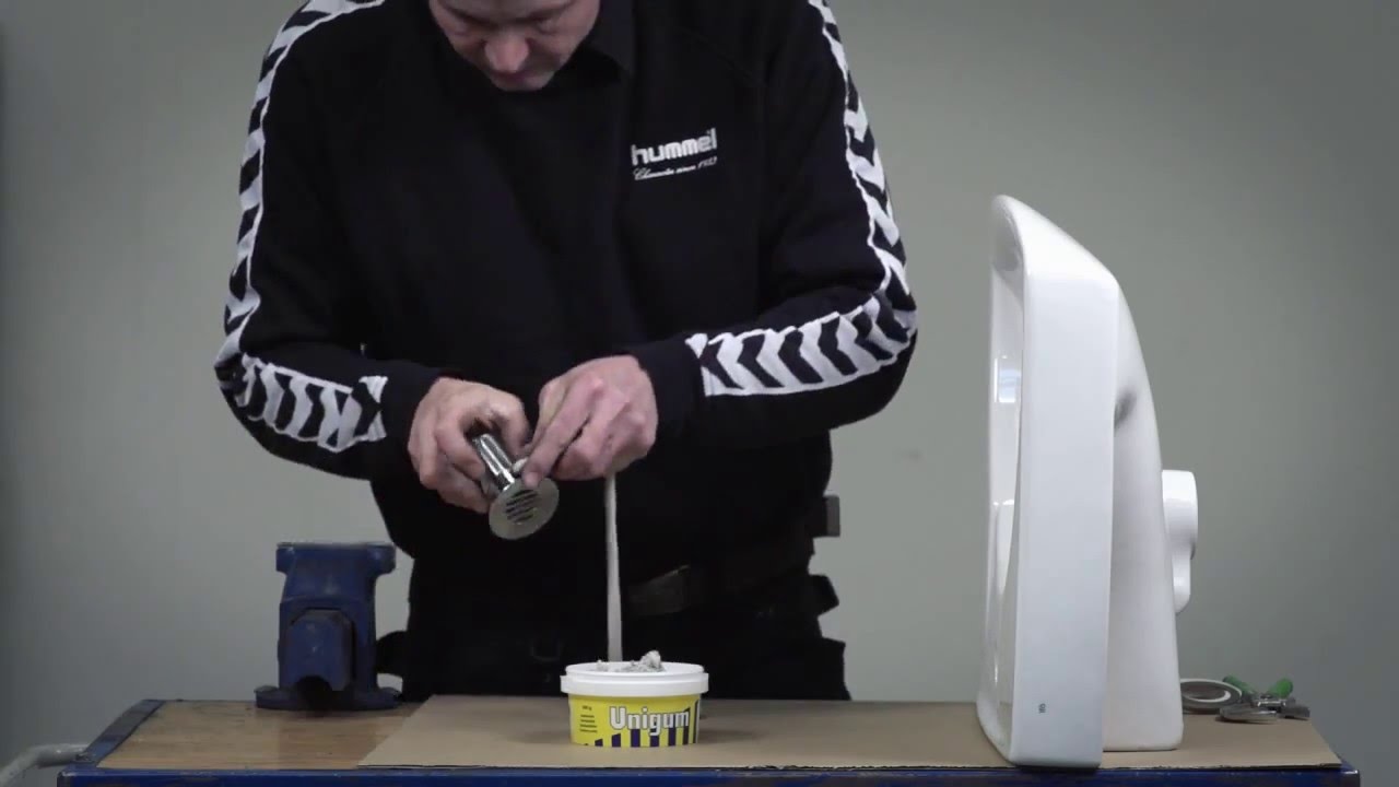 Замазка Unigum — Инструкция по использованию, часть 1 (Unipak) - YouTube