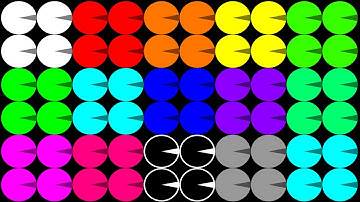 Ball Sorter - The Pacman Eliminations Marble Race in Algodoo