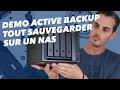 Tout sauvegarder sur un nas  active backup de synology dmonstration