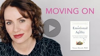 Author Susan David, Ph.D. talks about MOVING ON to become more emotionally agile