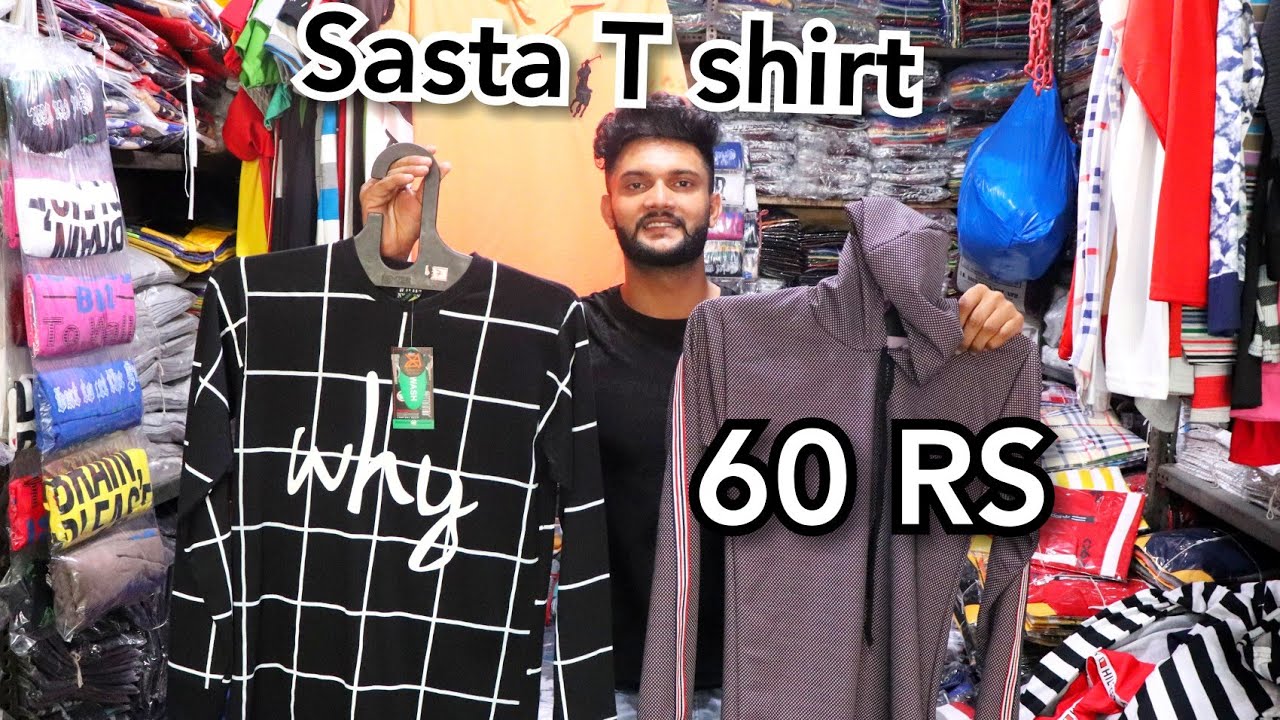 cheapest t shirt in india