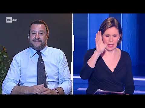 MATTEO SALVINI A CARTA BIANCA (RAI 3, 21.05.2019) - YouTube