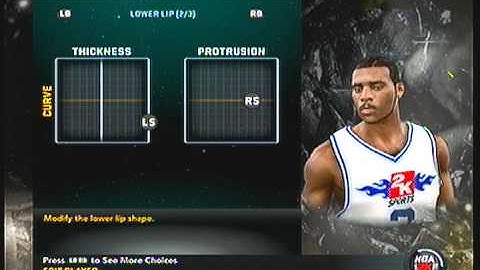NBA 2K11 How To Create Chris Paul