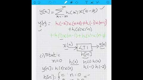 Relationship between LTI system properties and impulse response