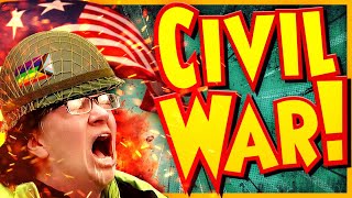 WOKE Hollywood Propaganda!!! CIVIL WAR Trailer Reaction!