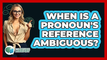 When Is A Pronoun
