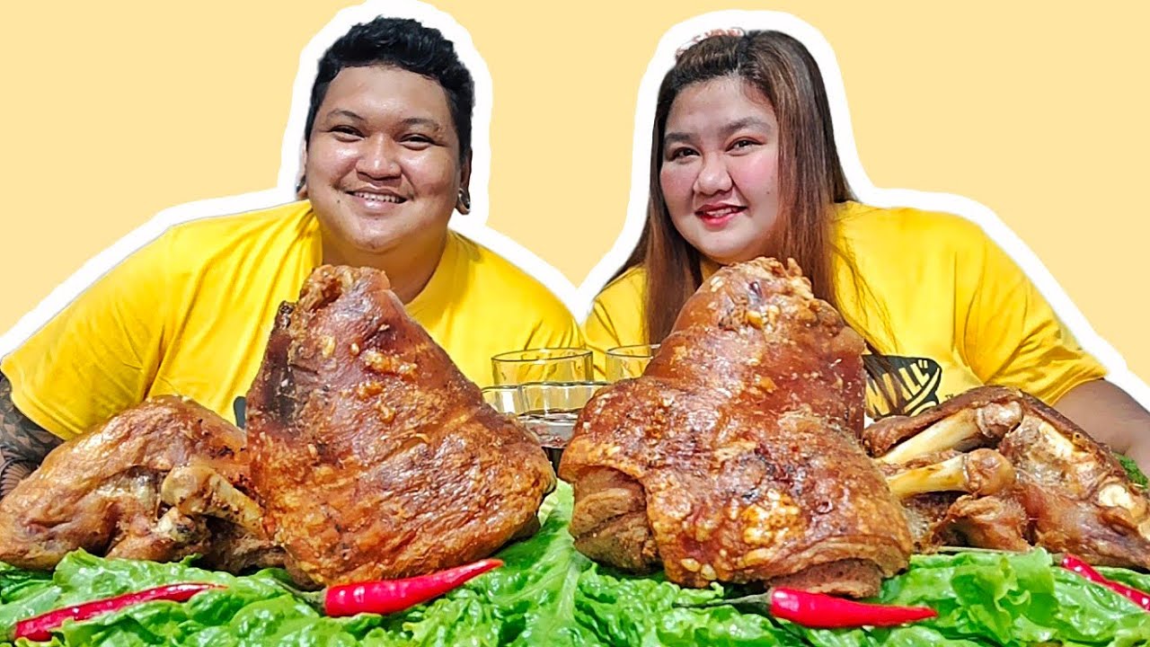 BONELESS CRISPY PATA MUKBANG