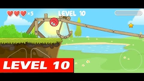 Red Ball 4 Level 10 Walkthrough Playthrough Video 100% Achievements