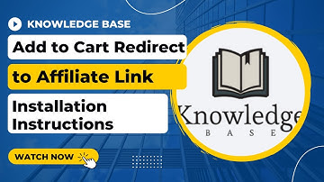 Add to Cart Redirect to Affiliate Link Installation Instructions