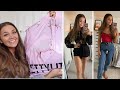 HUGE PRETTY LITTLE THING HAUL ft KELLY GALE collection | Valentine’s Day outfits😍