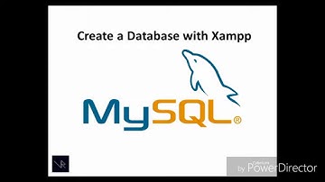 Create a database in Mysql with xampp using the command prompt