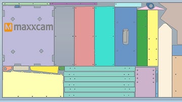 maxxcam laser cutting and Nesting Software