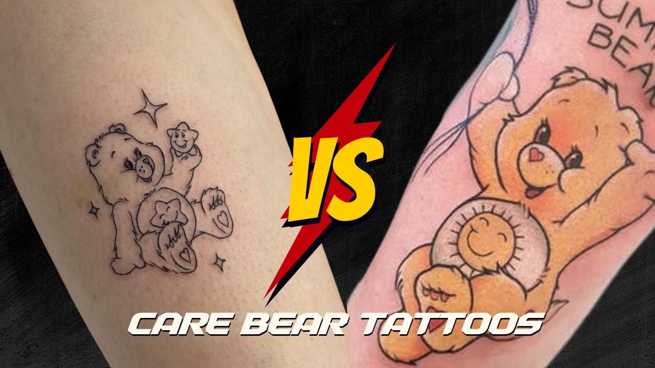 12 Cheeky And Cuddly Care Bear Tattoos  Tattoodo