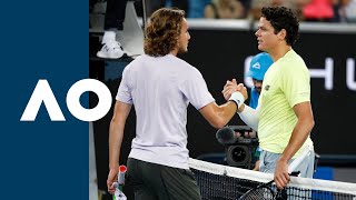Stefanos Tsitsipas vs Milos Raonic - Extended Highlights (R3) | Australian Open 2020