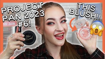 PROJECT PAN 2023 #6!! (we finished an eyeshadow!!)