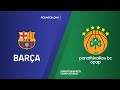 FC Barcelona - Panathinaikos OPAP Athens Highlights | Turkish Airlines EuroLeague, RS Round 4