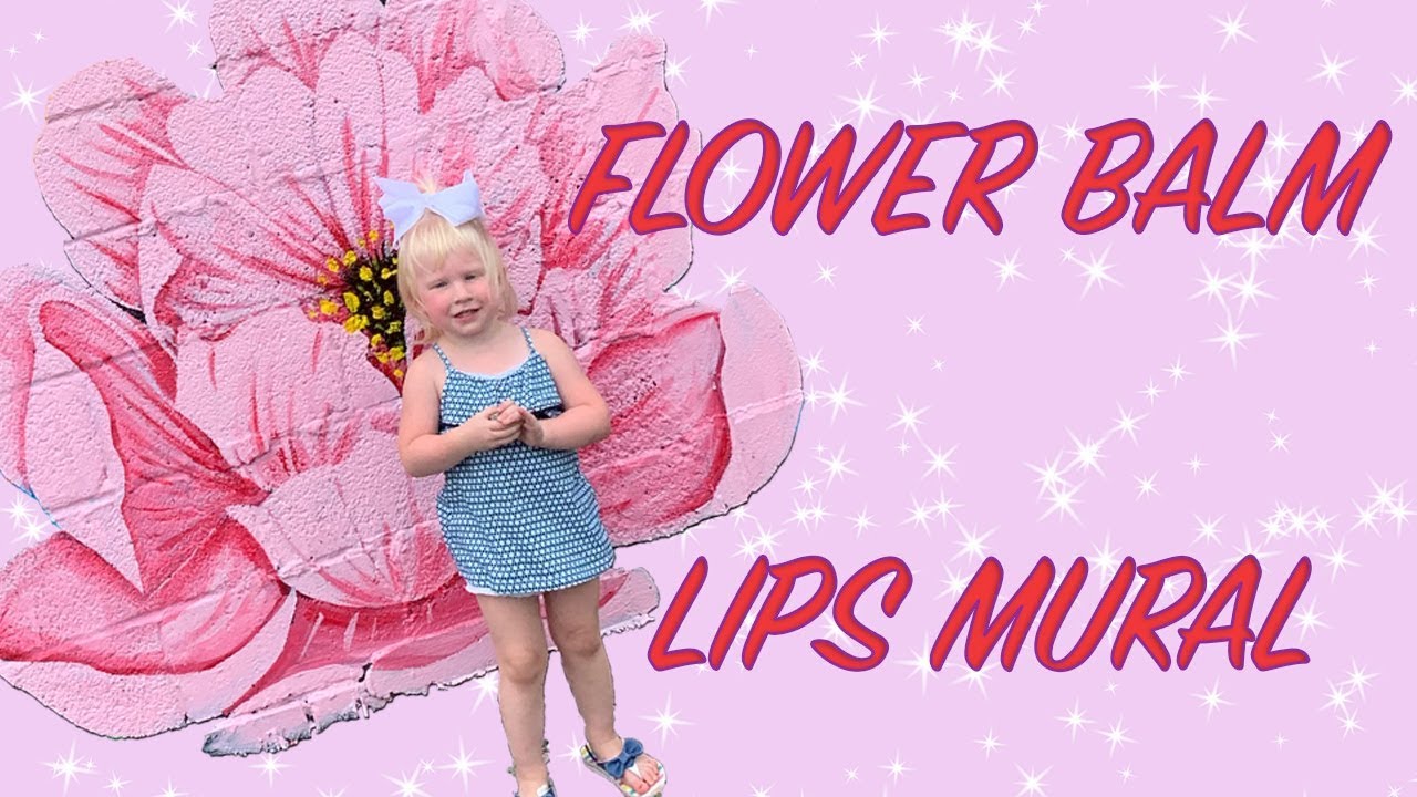 Flower Balm Lips Mural East Nashville YouTube