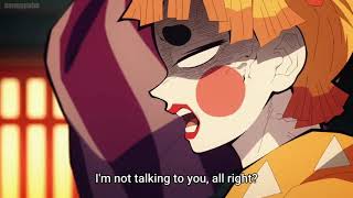 Zenitsu Funny Scenes In Entertainment District Ep9