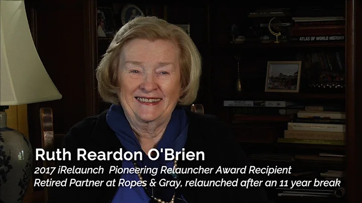 2017 Pioneering Relauncher Award - Ruth Reardon O'...