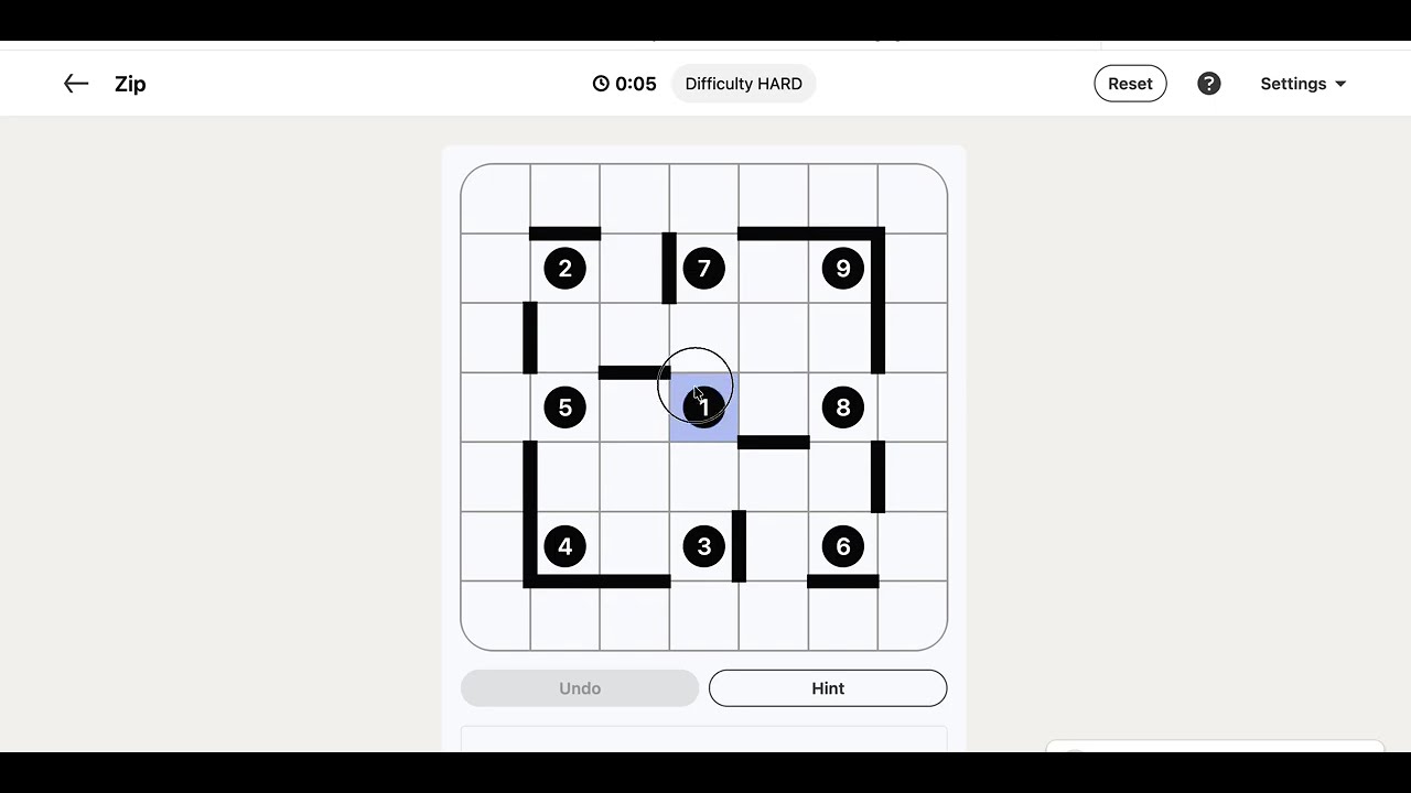 LinkedIn Zip Answer Today | 21 August 2026 - Puzzle #522