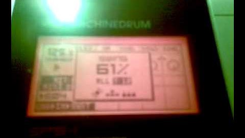 swinging clock triggers sent to modular sequencer with the machinedrum