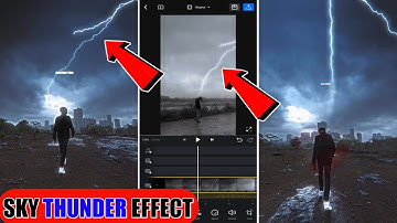 Teri Galliya Reels Editing || Sky Thunder Effect Video Editing || Sky Me Thunder Effect Kaise Lagaye