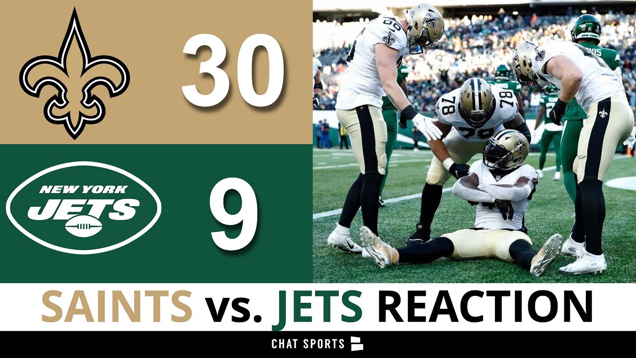 Final Score: Saints 30, Jets 9