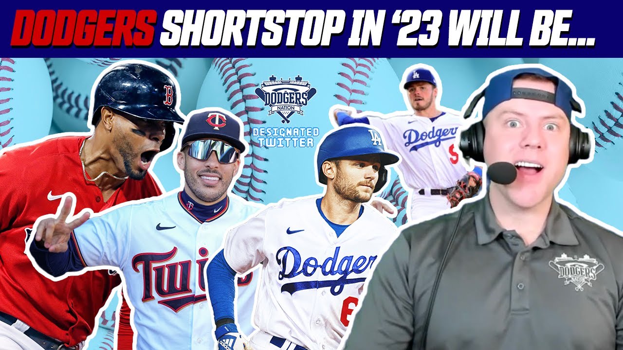 Dodgers 2023 Shortstop Options: Trea Turner, Bogaerts, Correa, Replacing  Hitting Coaches? 