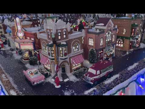 Setting up Our Department 56 Village