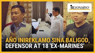 Nsa Eduardo Año, Nagsampa Ng Cyberlibel Vs Atty. Levito Baligod, Mike Defensor At 18 Ex-Marines