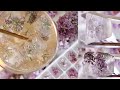 How to make diy clear aesthetic edible flower ice cubes at homespringsummer 2022 drinks craft idea