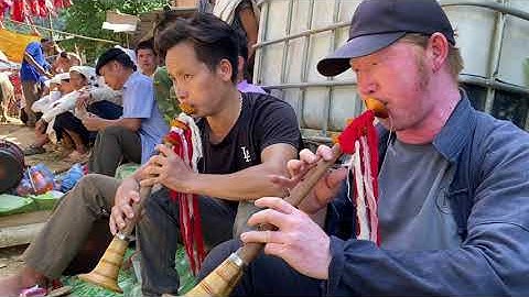 Tập4 những tiếng khèn đám ma ngoài trời tại thôn bản roài xã Ngọc Long huyện yên minh tỉnh hà Giang