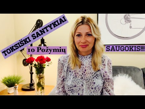 Video: Nesveikų Sutuoktinių Santykių Požymiai