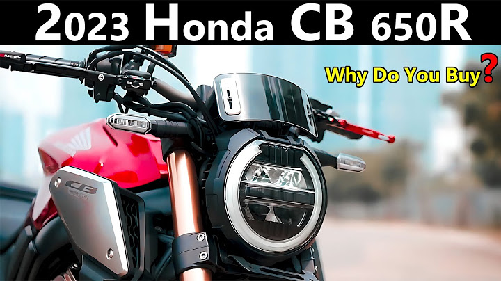 Detailed 2023 cb650r review click here