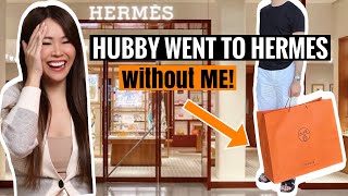 HUBBY WENT TO HERMES WITHOUT ME! THIS IS WHAT HE GOT...Hermes Unboxing 2023