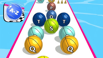 A-Z Run - All Levels Gameplay Walkthrough Android iOS Level 32 - 37