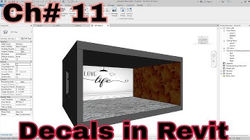 11-How can I use Decals in Revit 2022? | For Beginners |