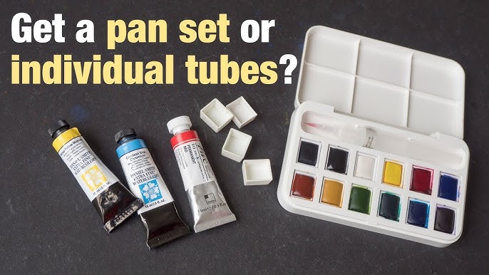 Watercolor Pans vs Tubes: Which Is Better? · Craftwhack