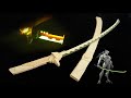 300 Hours to Make a GENJI Sword from Little Wood Board