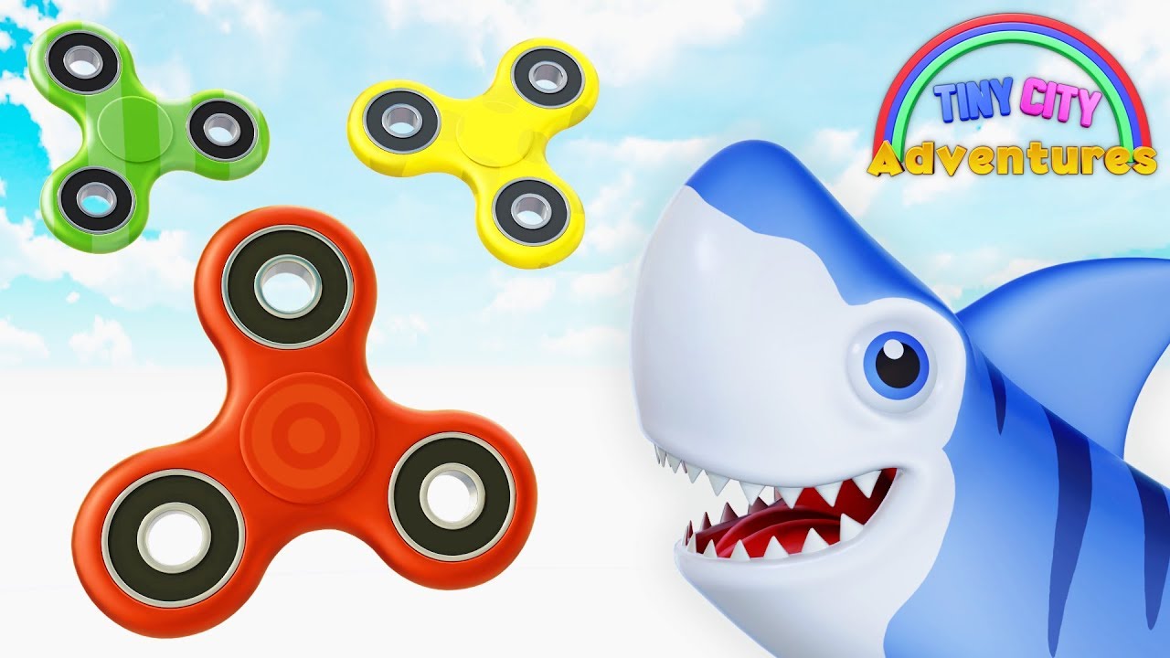 baby shark spinning toy