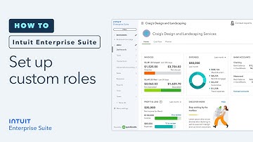 How to set up custom roles in Intuit Enterprise Suite