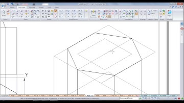 CAED isometric vtu problem no.11 (Solid Edge ST7)