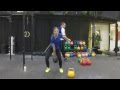 Ksenia dedyukhina 24 kg snatch slow motion side and front