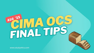 CIMA Operational Case Study (OCS) August 2025 (Halfpenny): Final Workshop