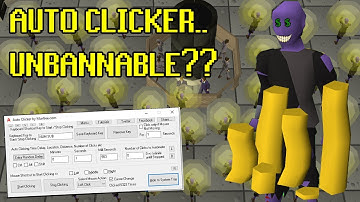 AUTOCLICKERS.. HOW MUCH OF AN ISSUE ARE THEY?? - AN OSRS INVESTIGATION