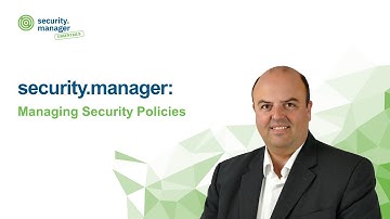 security.manager Essentials – Managing Security Policies