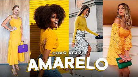 Como usar o amarelo?