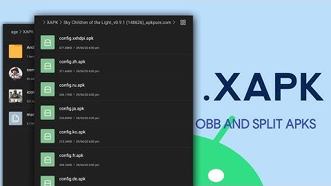 Best Way To Install XAPK Files In Android | Install Obb And Split Apk Files |