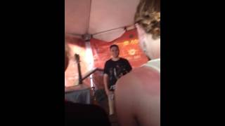 William Beckett grand entrance - Warped tour 2013 Charlotte