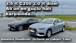 Audi A4 40TDI Quattro vs Mercedes C200 4Matic Performans Kıyaslaması
